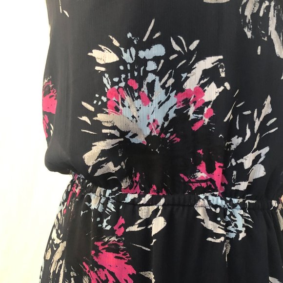 Banana Republic Long Sleeveless Flowy Summer Dress: Size M - Picture 4 of 12